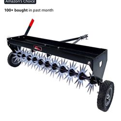 Brinly Lawn Aerator With Wheels For Travel