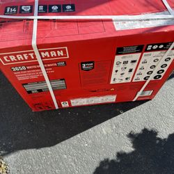 Craftsman 3650-watt portable gasoline generator new inbox