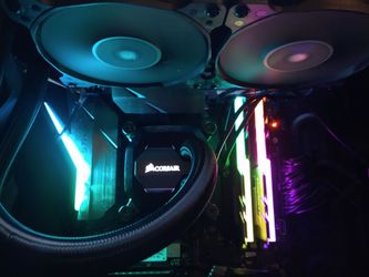 High Grade 1080P Gaming PC Custom Built Liquid Cooling