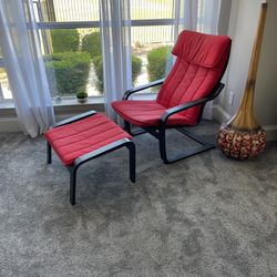 Chair And Footstool 