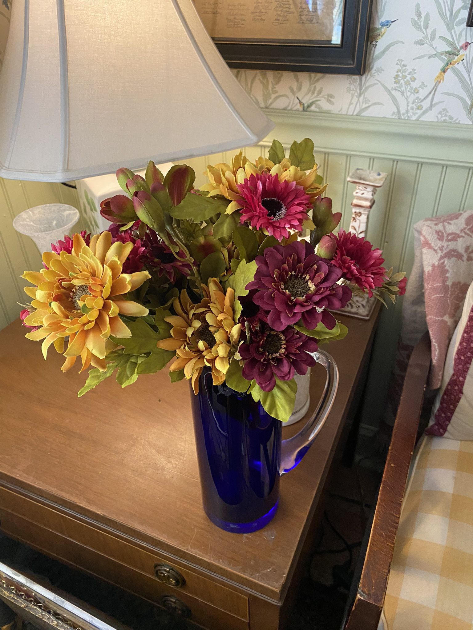 Beautiful Mixed Bunch Artificial Flowers for Vase