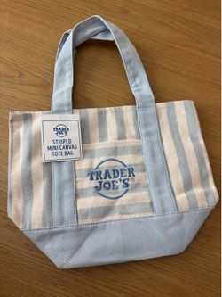 Trader Joe’s Striped Mini Tote