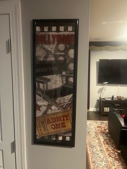Hollywood Themed Wall Art