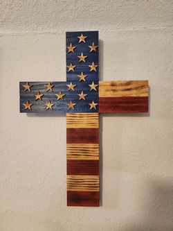 God & Country Crosses