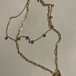 Necklace letter  A NWOT