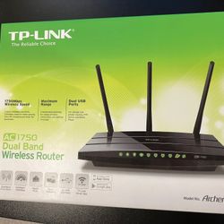 TP-Link WiFi Router AC1750 Dual Band Gigabit (Archer C7)