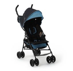 Blue stroller
