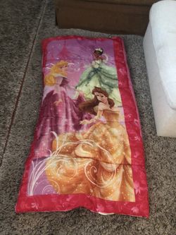 Disney Princess camping sleeping bag