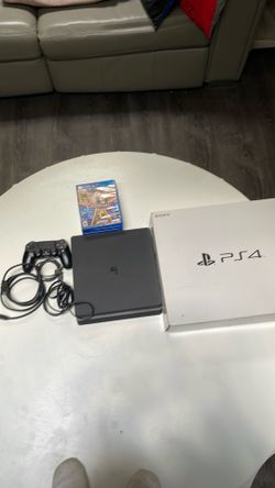 PS4 slim with games