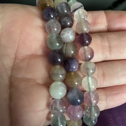 Rainbow Fluorite Bracelets