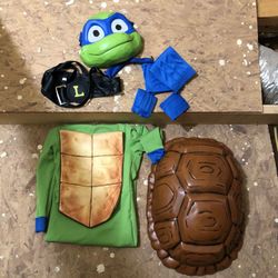 Leonardo Turtle Costume Kids Small 