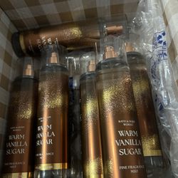 Warm Vanilla Sugar, Full Size Body Spray From Bath And Body Works