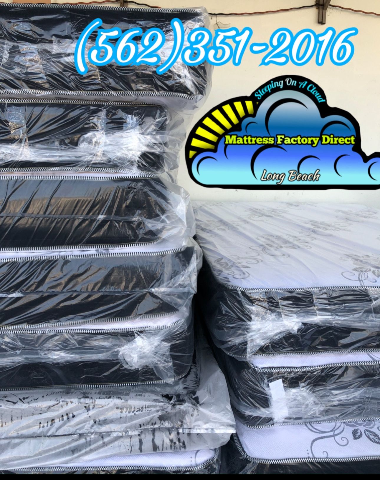 Queen Mattress And Box Set Q Deluxe Nuevo