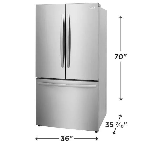 Frigidaire Refrigerator 29 Cu. Ft. Standard-Depth French Door Refrigerator - FRFN2813AF