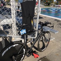 Cannondale black ink 57cm New Triathlon Rocket