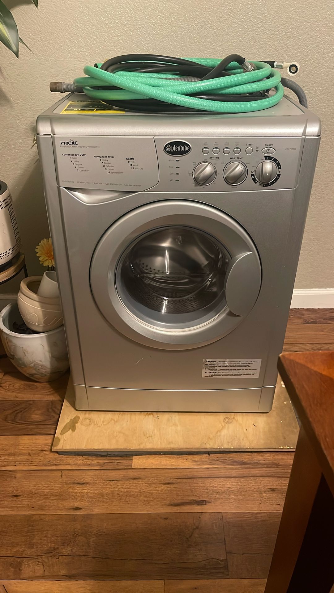 Dual Washer/dryer