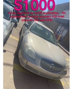 2010 Buick no credit application