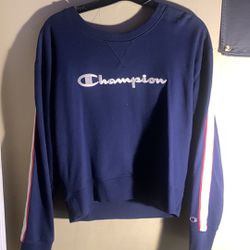 Navy champion sweatshirt