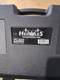 Hercules FC-820 Synthetic Fabric Hot-Knife Cutter