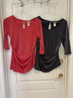 ⨠NEW WITH TAGS ā Miss Tina by Tina Knowles Shimmer Tops āØ