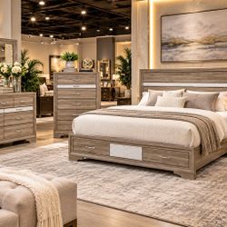 ✨ Beautiful Modern Bedroom Set – Elegant Designer Look! ✨