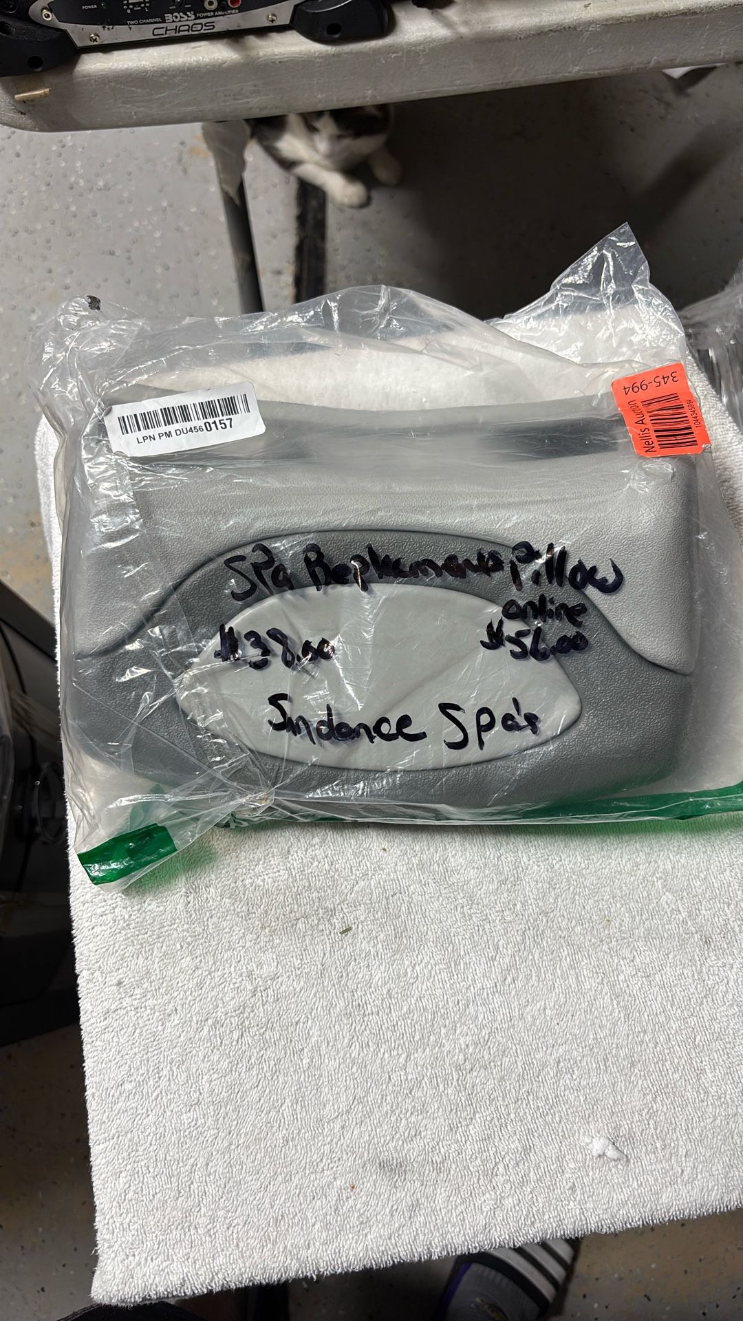 Spa replacement pillow
