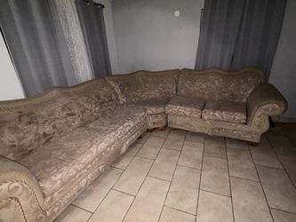 L shaped sofa