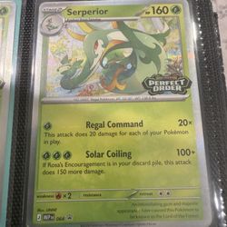 Serperior Perfect order Pre Release 