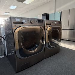 LG Washer And Dryer Mega Capacity 