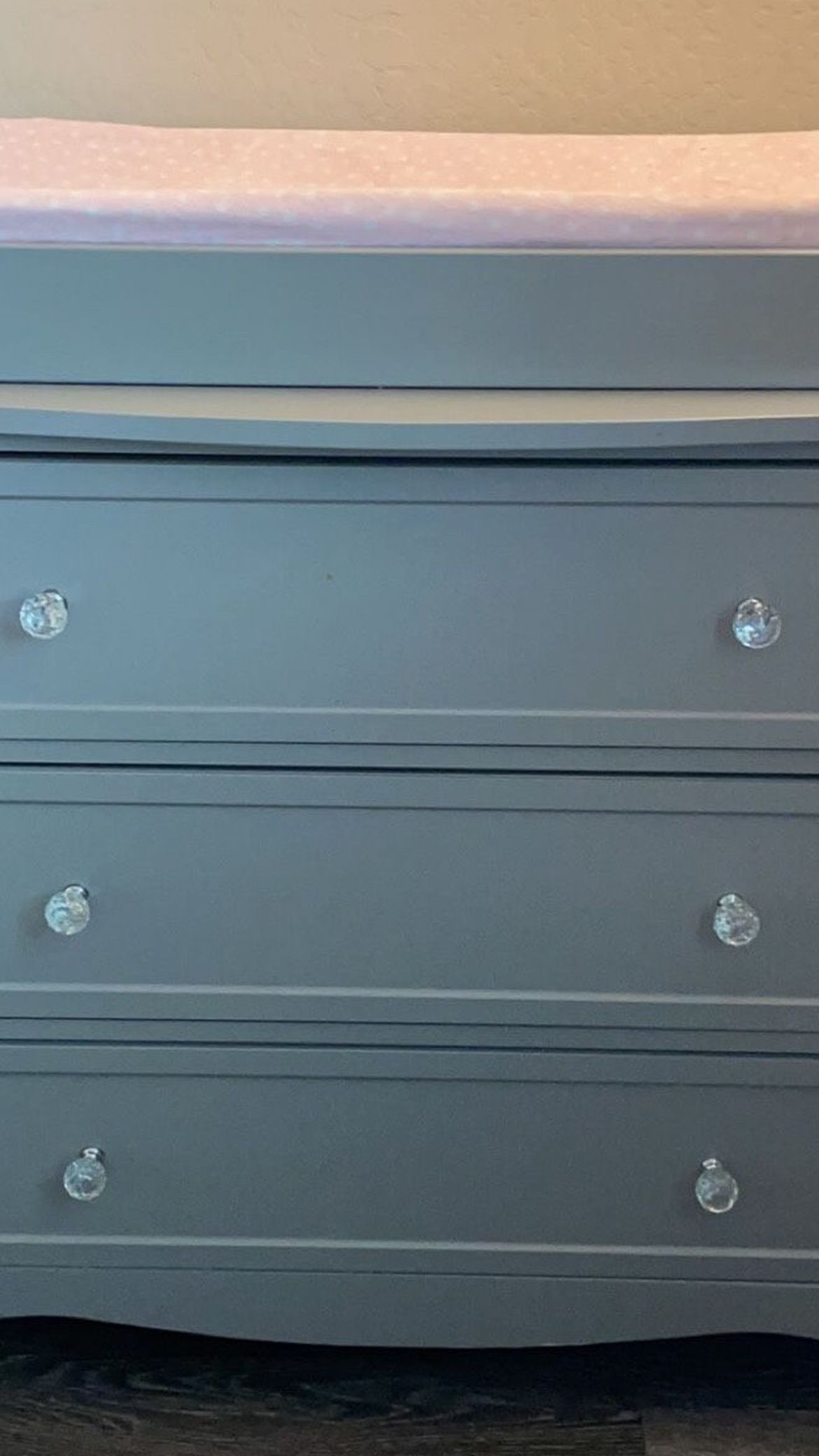 Grey Dresser Changing table