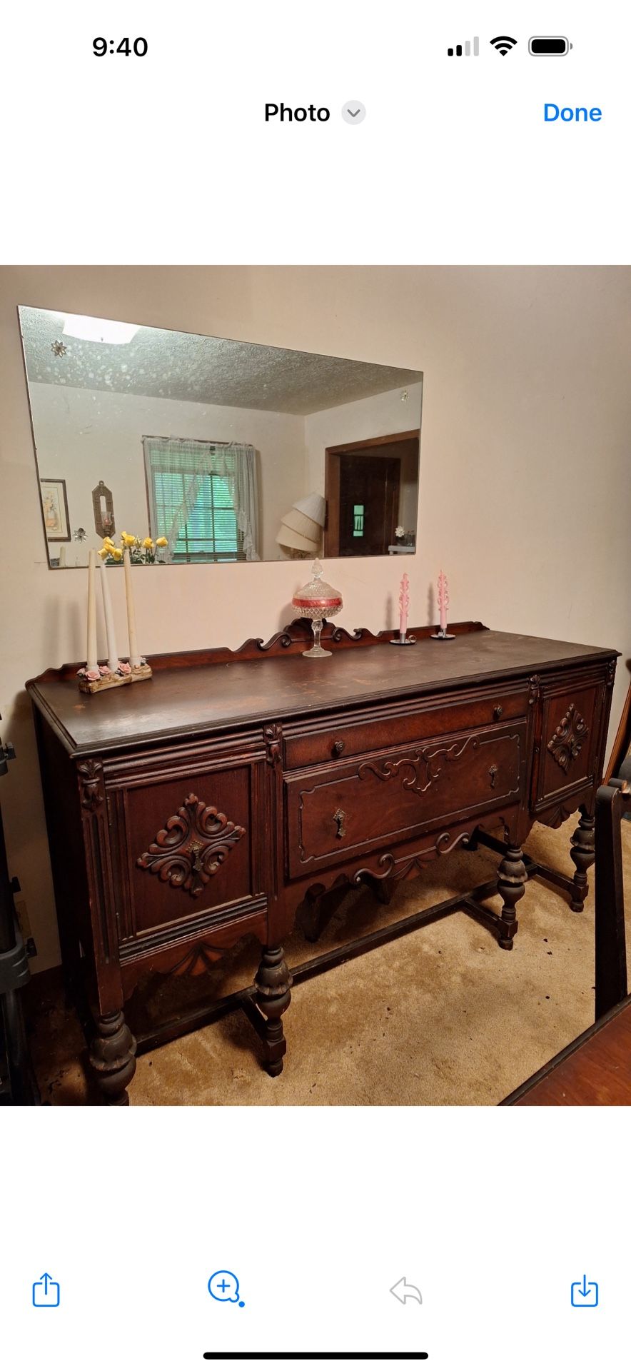 antique Dining Suite