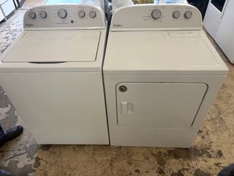 Whirlpool washer and dryer works great