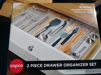2 piece drawer organizing set
