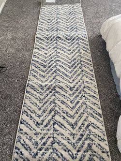 *New* 2’6x10” Blue nuLOOM Rug
