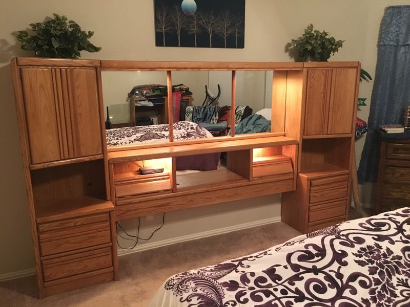 King Oak Headboard - Blackhawk Furniture