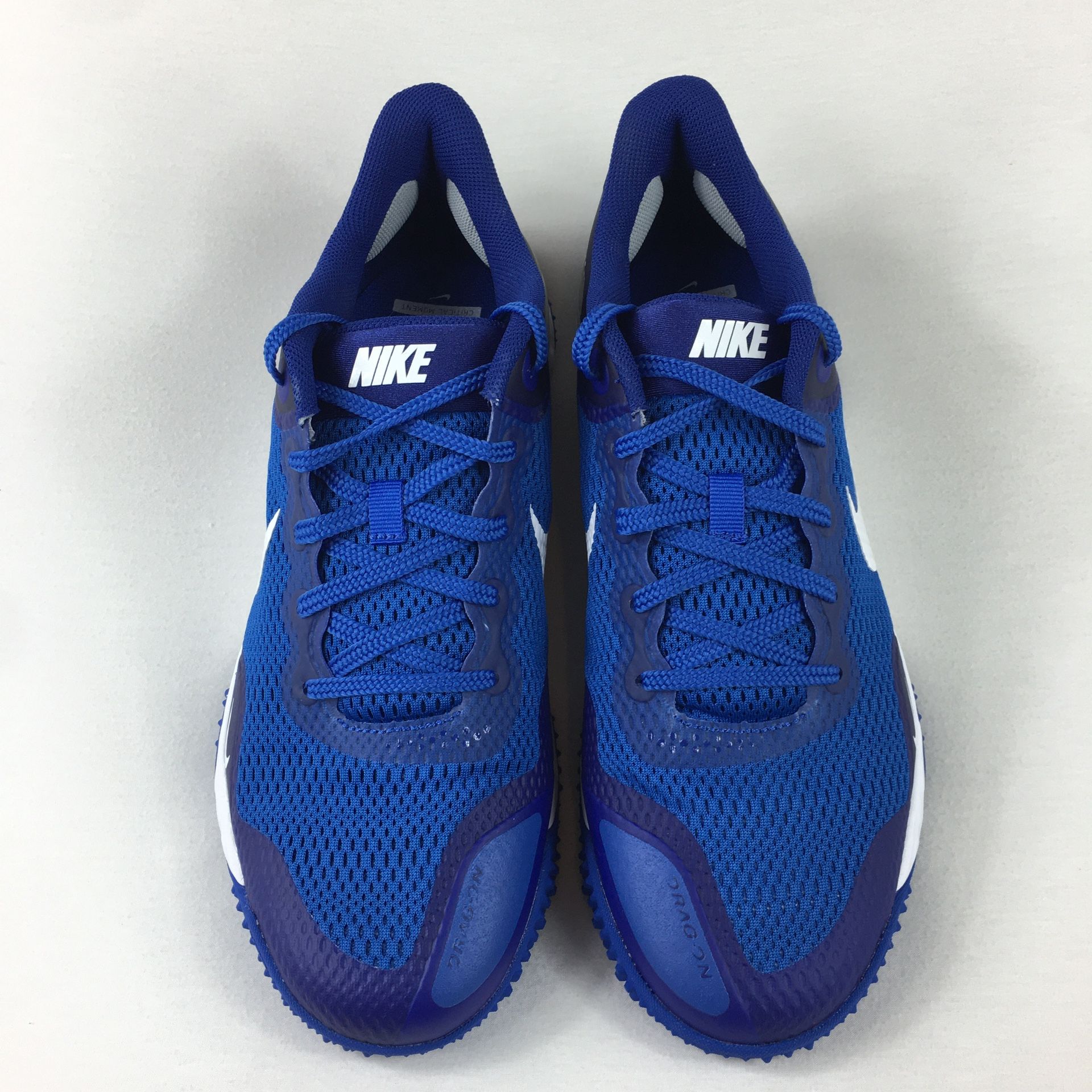 Nike Alpha Huarache Elite Turf Baseball Shoes Blue Men 12 CK0748