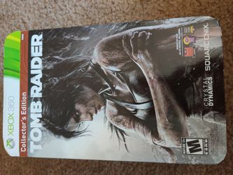 Tomb Raider Collectors Edition Xbox 360 (No Game)