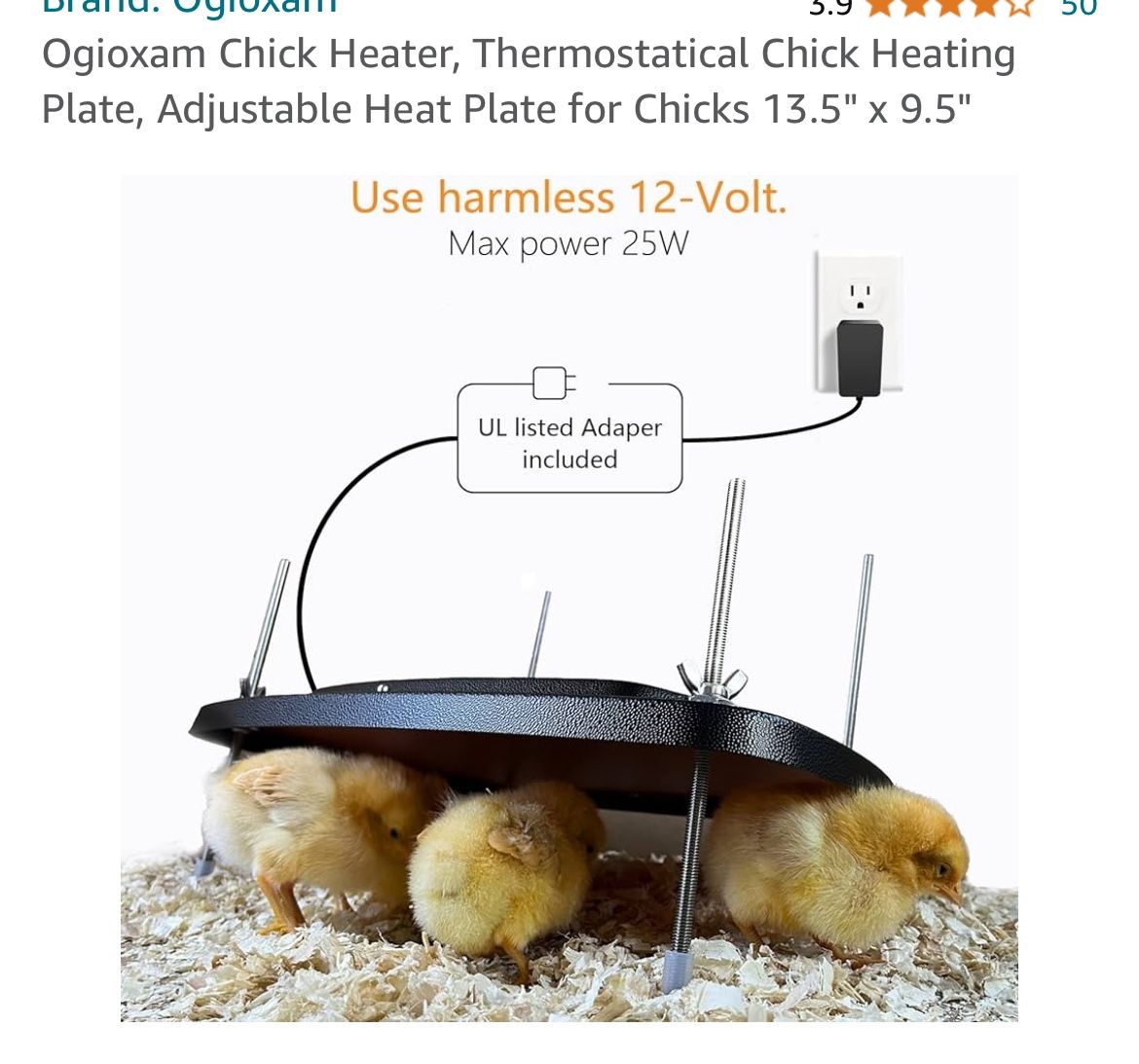 Chick Heating plate