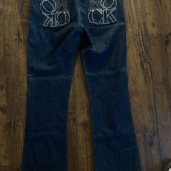 Rock & Republic Blue Jeans “Rock” Back Pockets Sz29