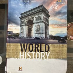 World History Book HMH