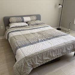 Queen Bed & Bed Frame