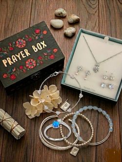 Sterling Silver Christian Jewelry & Prayer Box