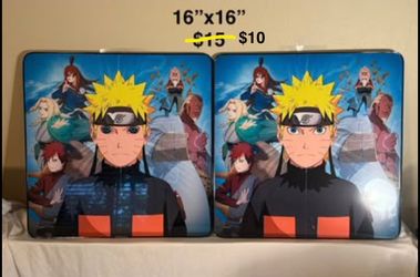 2 of Naruto Anime Canvas Wall Art 16x16