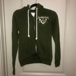 Aeropostale Zip Up Sweatshirt Size Small