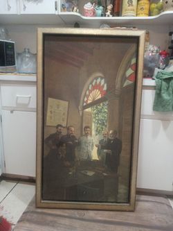 Vintage Cuban Painting. 