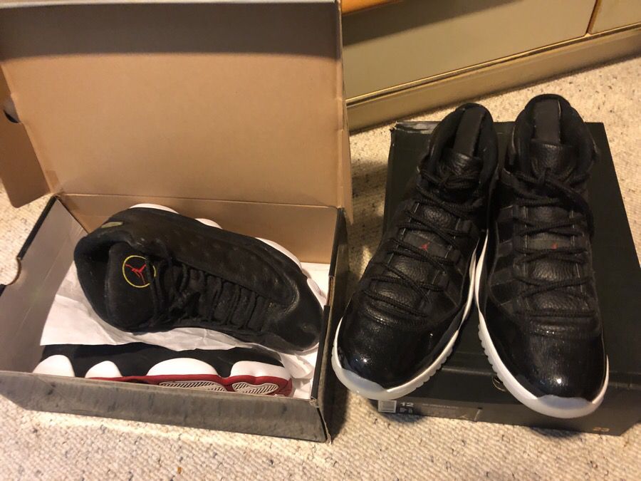 Jordan playoff 13s and 72-10 both DEADSTOCK