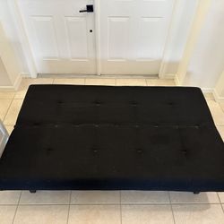Black Comfortable Futon