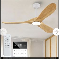 Wood Cailing Fan with remote (NEW in Box)
