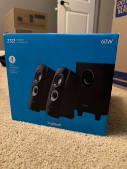 Brand New Logitech Z323 2.1 Speaker System – Factory Sealed (60W Subwoofer)