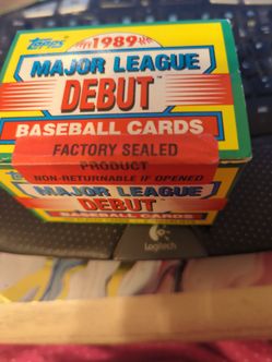 Topps 1989 Major League Debut Baseball cards